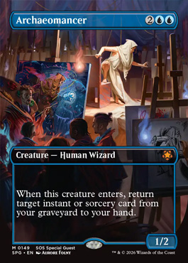 archaeomancer - Secrets of Strixhaven MTG spoiler