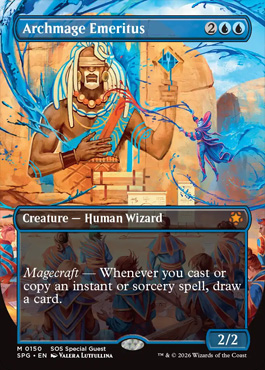 Archmage Emeritus - Secrets of Strixhaven MTG spoiler