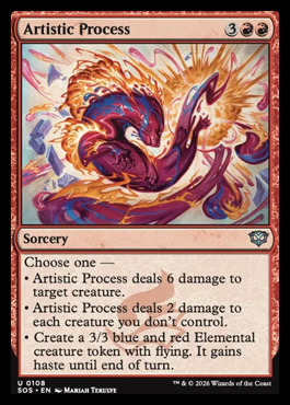 Artistic Process - Secrets of Strixhaven MTG spoiler