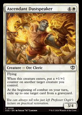 Ascendant Dustspeaker - Secrets of Strixhaven MTG spoiler