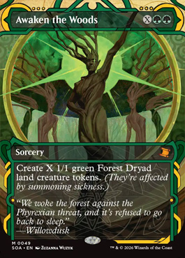 awakenthewoods - Secrets of Strixhaven MTG spoiler