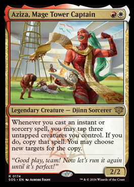 azizamagetowercaptainf - Secrets of Strixhaven MTG spoiler