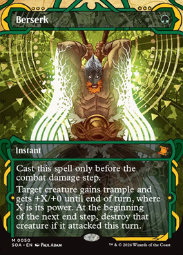 berserk - Secrets of Strixhaven MTG spoiler