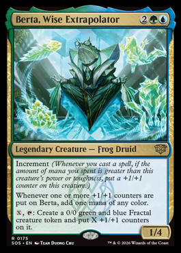 Berta, Wise Extrapolator - Secrets of Strixhaven MTG spoiler