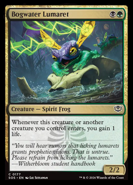 Bogwater Lumaret - Secrets of Strixhaven MTG spoiler