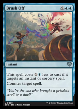 Brush Off - Secrets of Strixhaven MTG spoiler