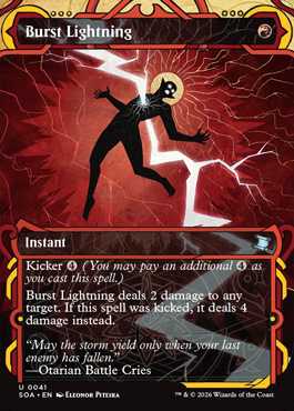 burstlightning - Secrets of Strixhaven MTG spoiler