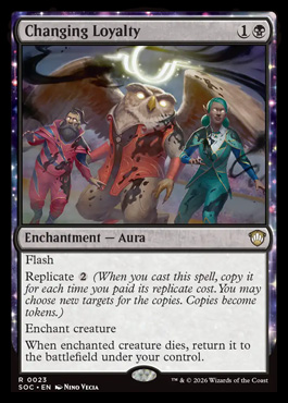 Changing Loyalty - Secrets of Strixhaven MTG spoiler