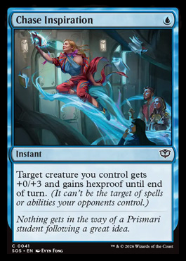 Chase Inspiration - Secrets of Strixhaven MTG spoiler