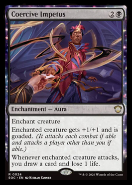 Coercive Impetus - Secrets of Strixhaven MTG spoiler
