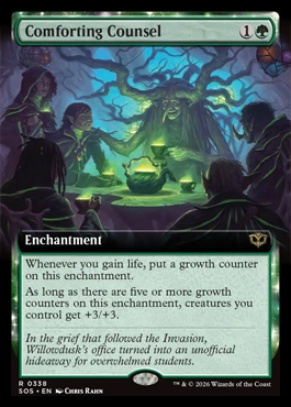 Comforting Counsel - Secrets of Strixhaven MTG spoiler