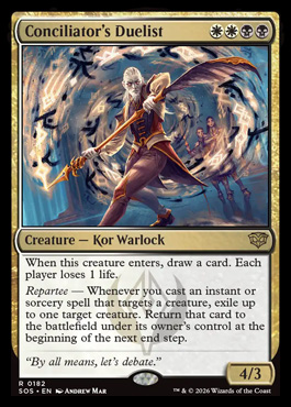Conciliator's Duelist - Secrets of Strixhaven MTG spoiler