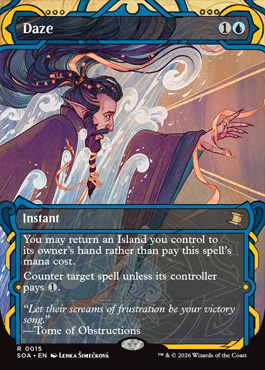 daze - Secrets of Strixhaven MTG spoiler