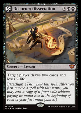 decorumdissertationf - Secrets of Strixhaven MTG spoiler