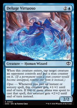 Deluge Virtuoso - Secrets of Strixhaven MTG spoiler