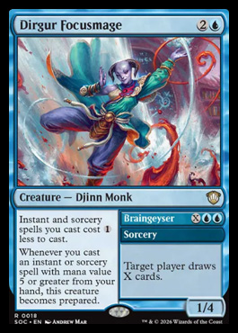 dirgurfocusmage - Secrets of Strixhaven MTG spoiler