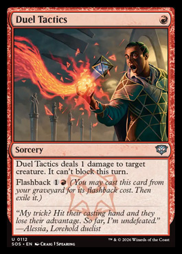 Duel Tactics - Secrets of Strixhaven MTG spoiler