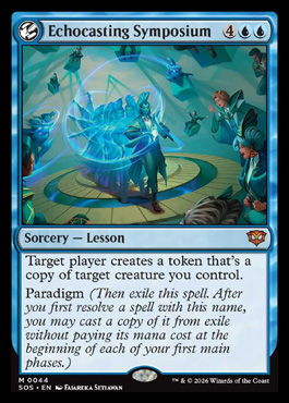Echocasting Symposium - Secrets of Strixhaven MTG spoiler