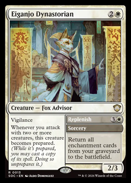 eiganjodynastorian - Secrets of Strixhaven MTG spoiler
