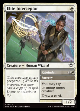 eliteinterceptor - Secrets of Strixhaven MTG spoiler