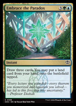 Embrace the Paradox - Secrets of Strixhaven MTG spoiler