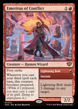 emeritusofconflict - Secrets of Strixhaven MTG spoiler