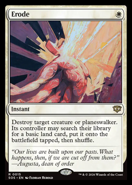 erodef - Secrets of Strixhaven MTG spoiler