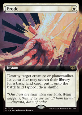 Erode - Secrets of Strixhaven MTG spoiler