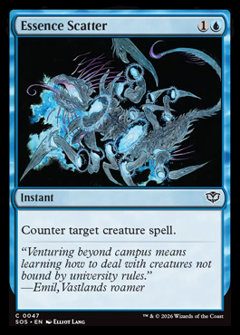 Essence Scatter - Secrets of Strixhaven MTG spoiler