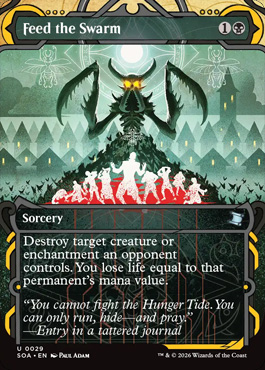 feedtheswarm - Secrets of Strixhaven MTG spoiler