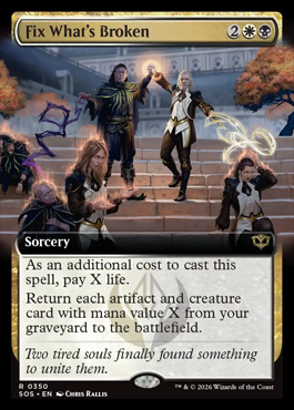 Fix What's Broken - Secrets of Strixhaven MTG spoiler