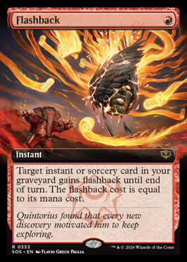 Flashback - Secrets of Strixhaven MTG spoiler