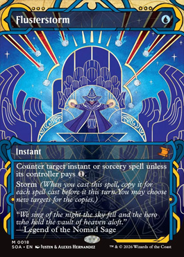flusterstorm - Secrets of Strixhaven MTG spoiler