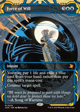 forceofwill - Secrets of Strixhaven MTG spoiler