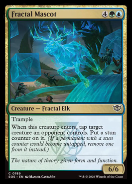 Fractal Mascot - Secrets of Strixhaven MTG spoiler