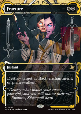 fracturef - Secrets of Strixhaven MTG spoiler