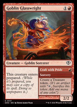 goblinglasswright - Secrets of Strixhaven MTG spoiler