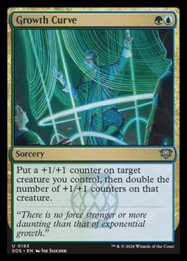 Growth Curve - Secrets of Strixhaven MTG spoiler