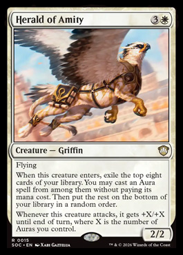 Herald of Amity - Secrets of Strixhaven MTG spoiler