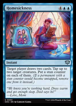 Homesickness - Secrets of Strixhaven MTG spoiler