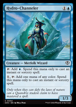 Hydro-Channeler - Secrets of Strixhaven MTG spoiler
