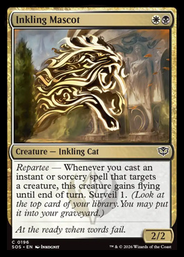 Inkling Mascot - Secrets of Strixhaven MTG spoiler
