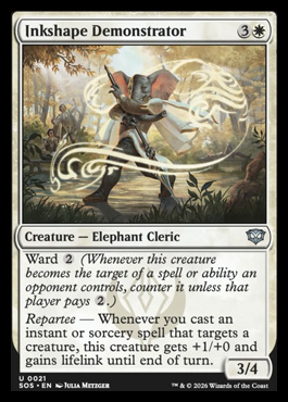 Inkshape Demonstrator - Secrets of Strixhaven MTG spoiler