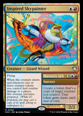 inspiredskypainter - Secrets of Strixhaven MTG spoiler