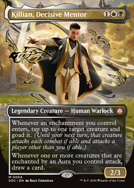 Killian, Decisive Mentor - Secrets of Strixhaven MTG spoiler