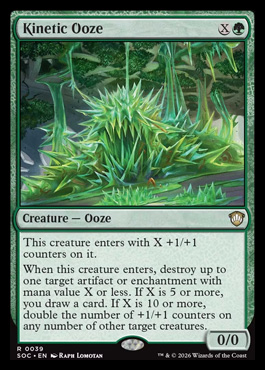 Kinetic Ooze - Secrets of Strixhaven MTG spoiler