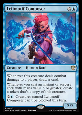 Leitmotif Composer - Secrets of Strixhaven MTG spoiler