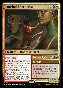 loreholdarchivist - Secrets of Strixhaven MTG spoiler
