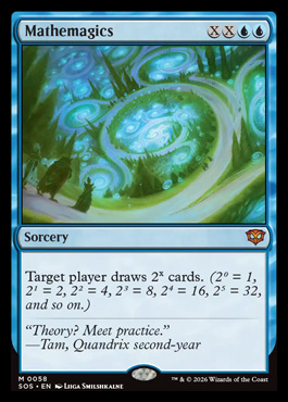 Mathemagics - Secrets of Strixhaven MTG spoiler