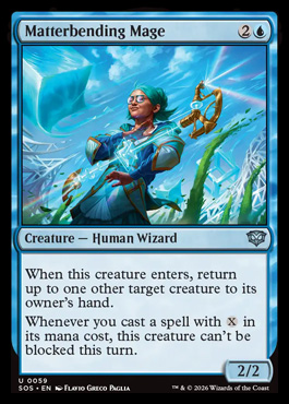Matterbending Mage - Secrets of Strixhaven MTG spoiler